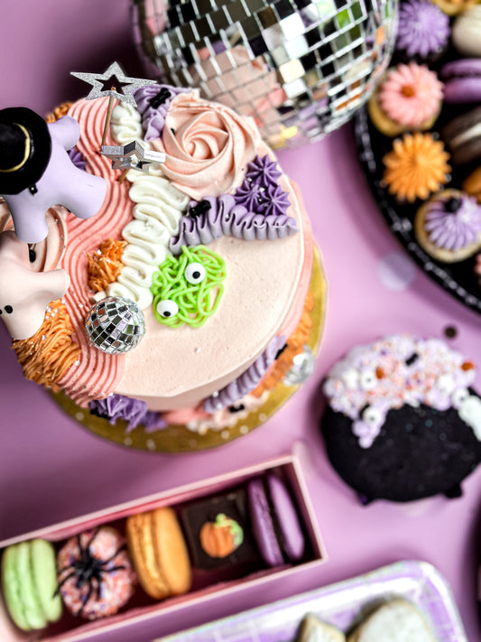 Party Ghost Cake 6”