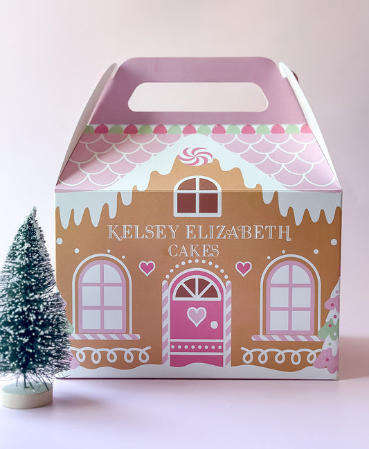 Gingerbread House Treat Box