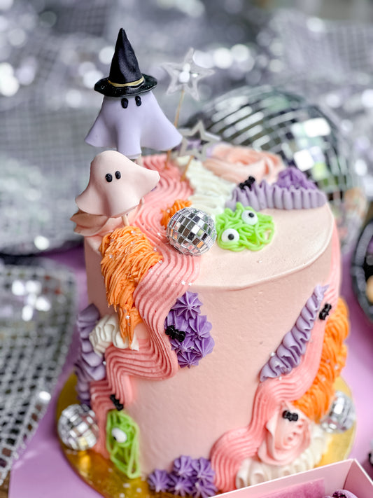Party Ghost Cake 6”