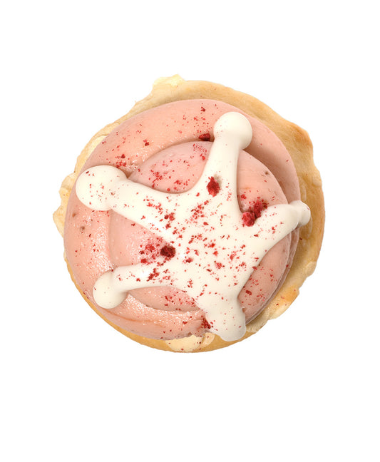 White Chocolate Raspberry Cupcake