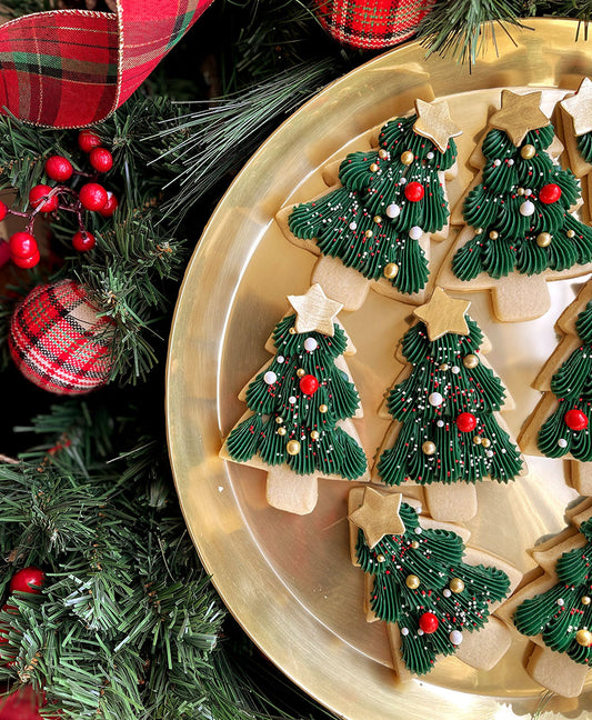 Six Christmas Sugar Cookies