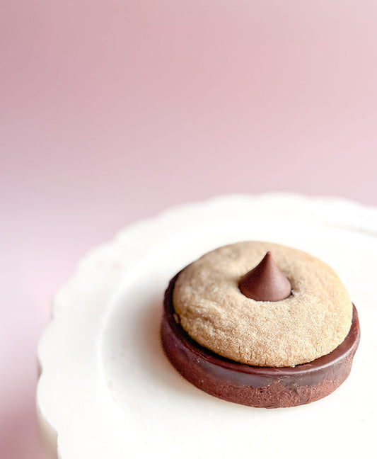 Peanut Butter Blossom Tart