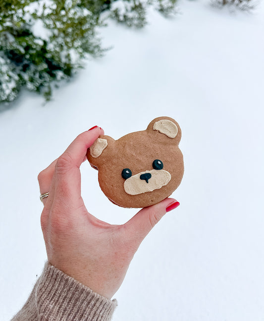 Teddy Bear Macaron