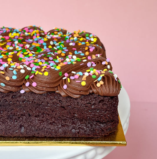Chocolate Fudge Snack Cake