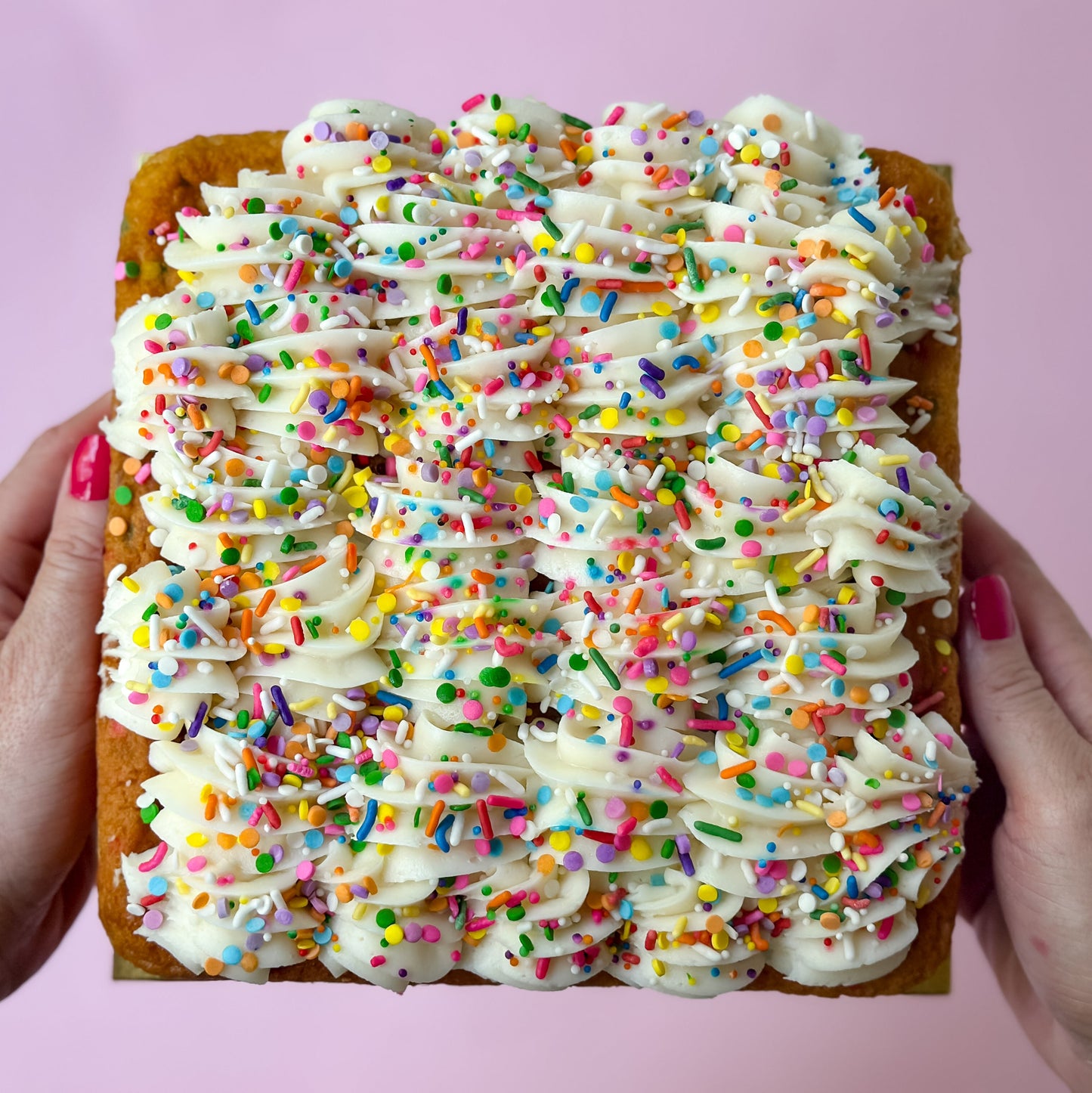 Confetti Snack Cake