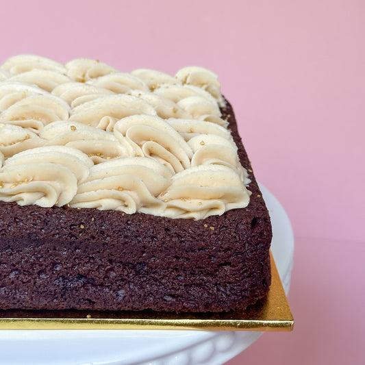Chocolate Peanut Butter Snack Cake