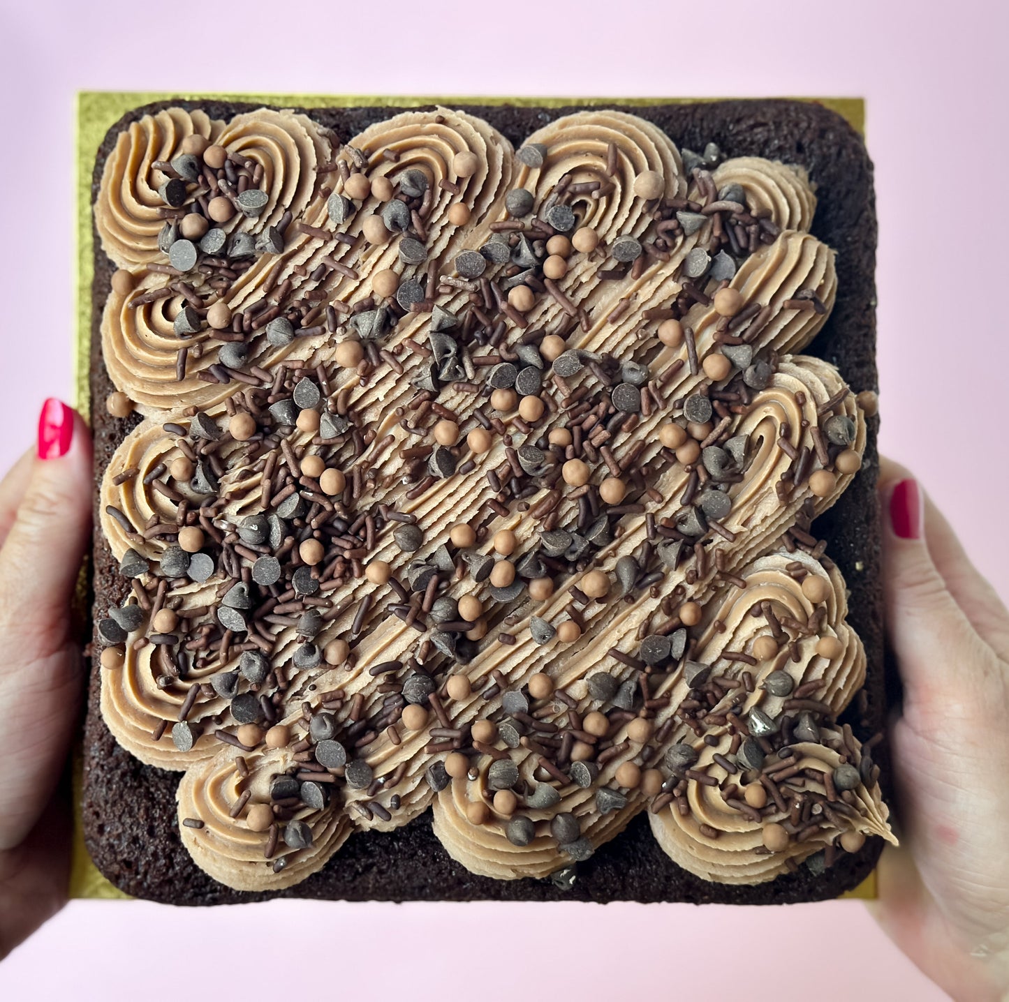 Triple Chocolate Snack Cake