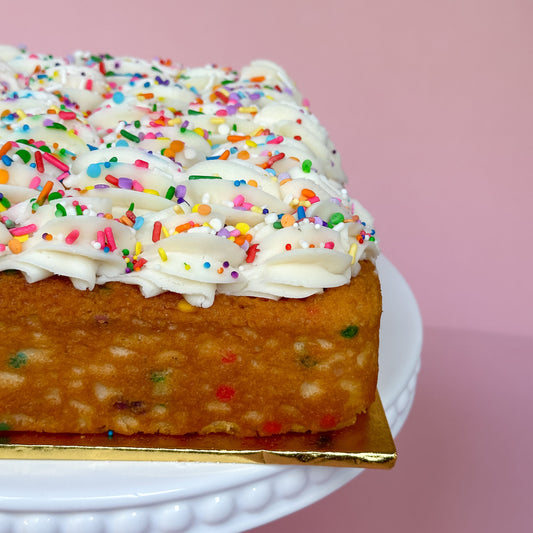 Confetti Snack Cake