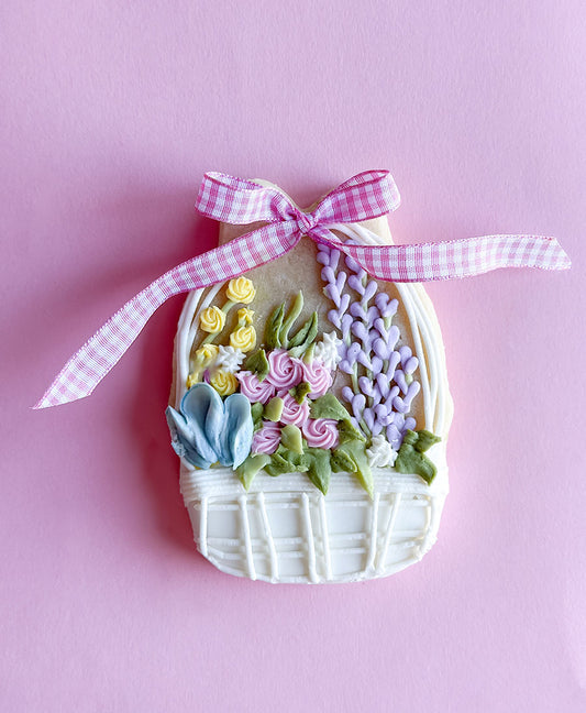 Single Easter Basket Cookie