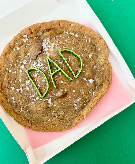 Jumbo Salted Chocolate Chip Cookie
