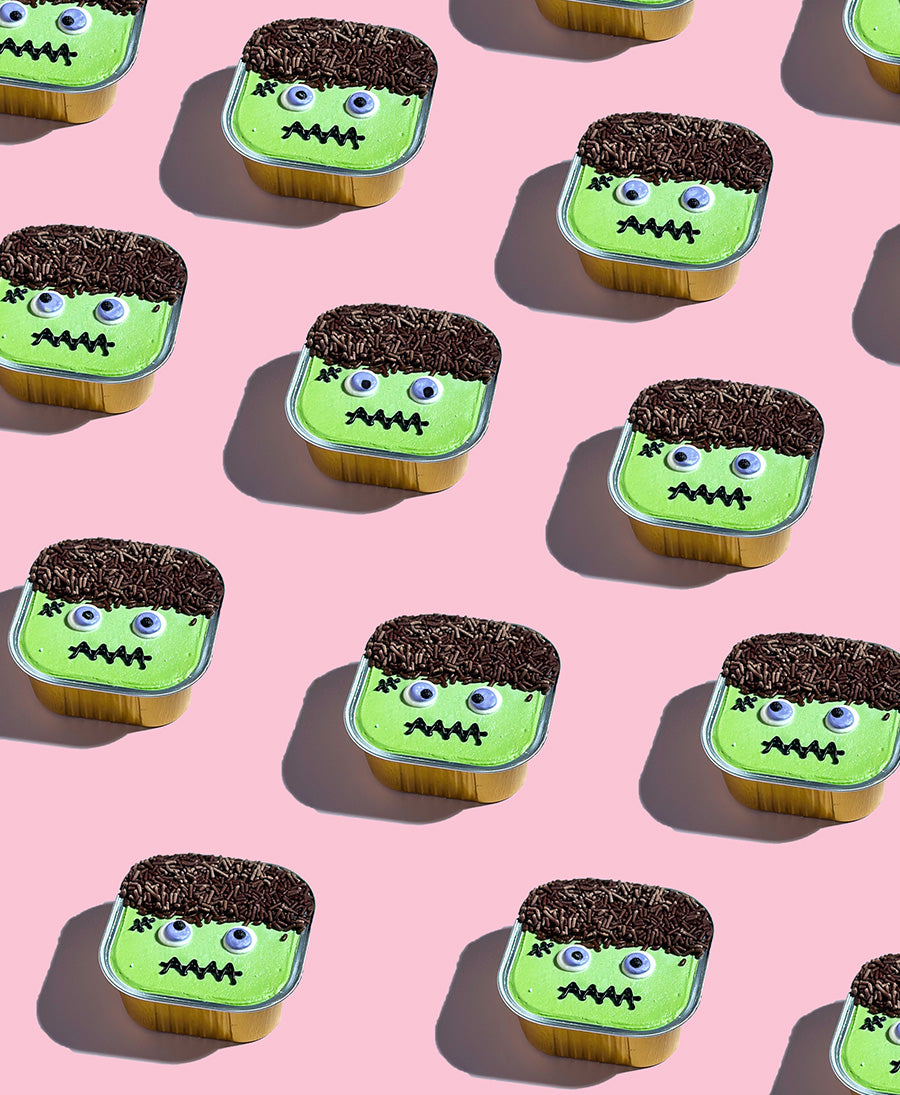 Frankenstein Lunch Box Cake Kelsey Elizabeth Cakes