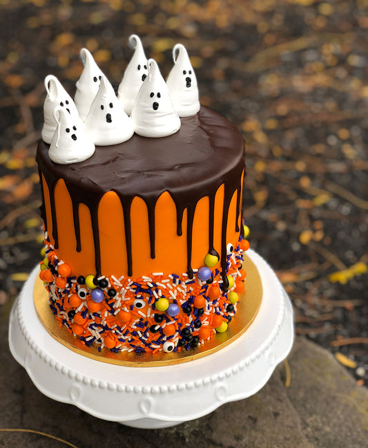 Meringue Ghosty Cake