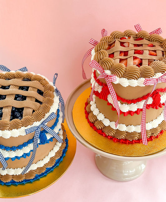 4th of July Pie Cake
