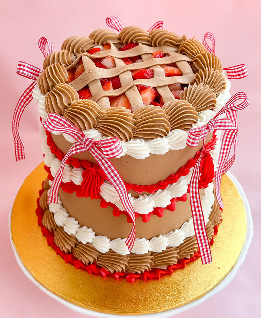 4th of July Pie Cake