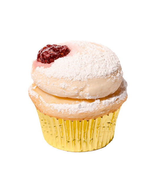 Jelly Donut Cupcake