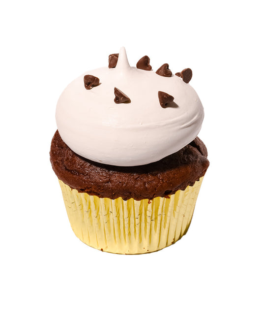 French Silk Pie Cupcake
