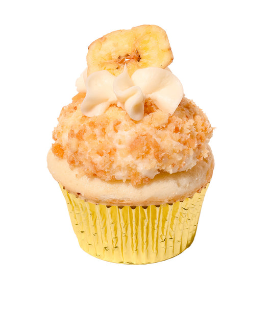 Banana Cream Pie Cupcake