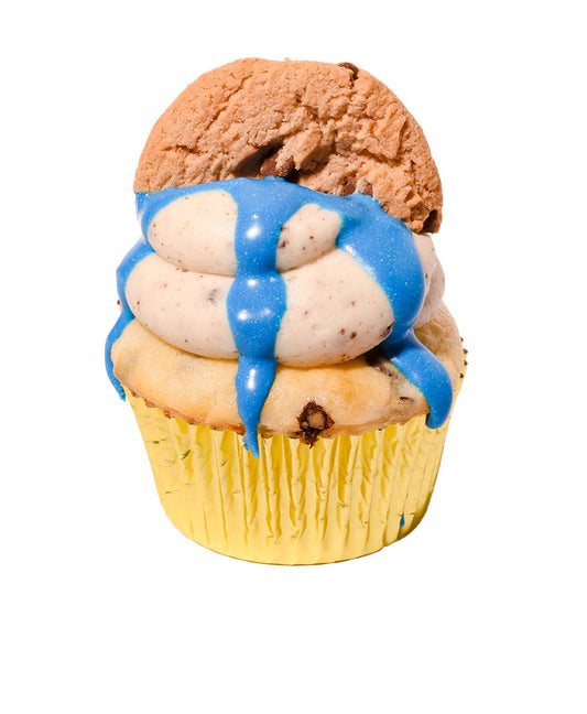 Cookie Monster Cupcake