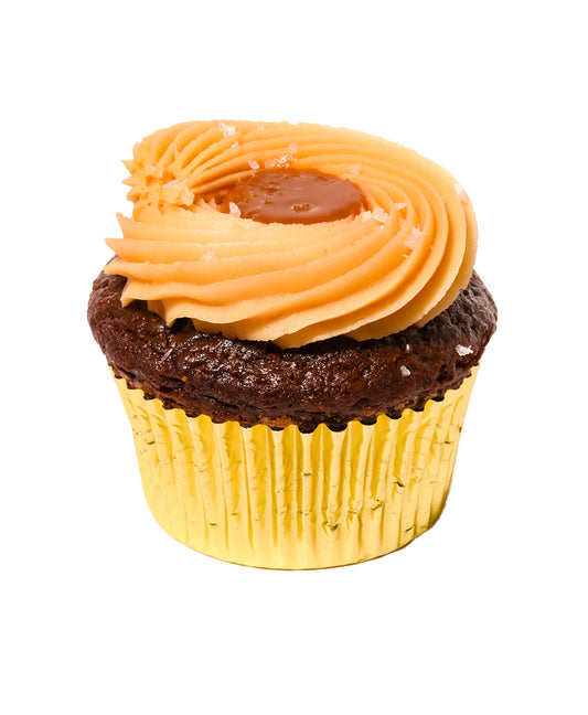 Chocolate Salted Caramel Cupcake