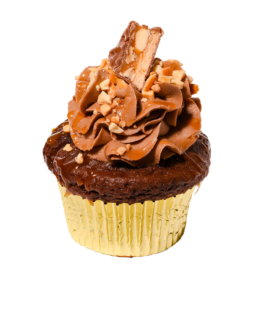 Snickers Cupcake