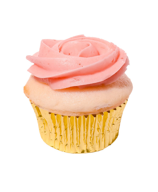 Vanilla Strawberry Cupcake