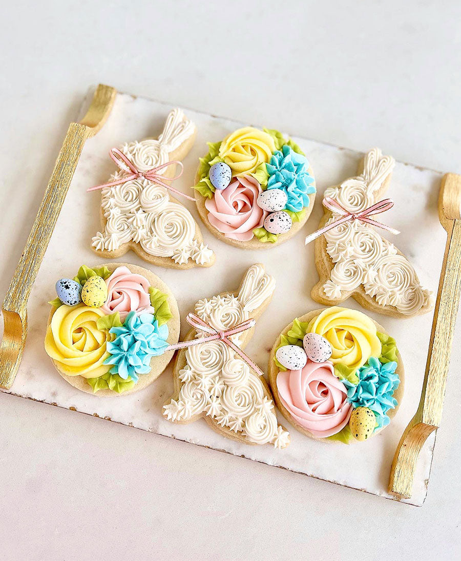 Easter Buttercream Sugar Cookies