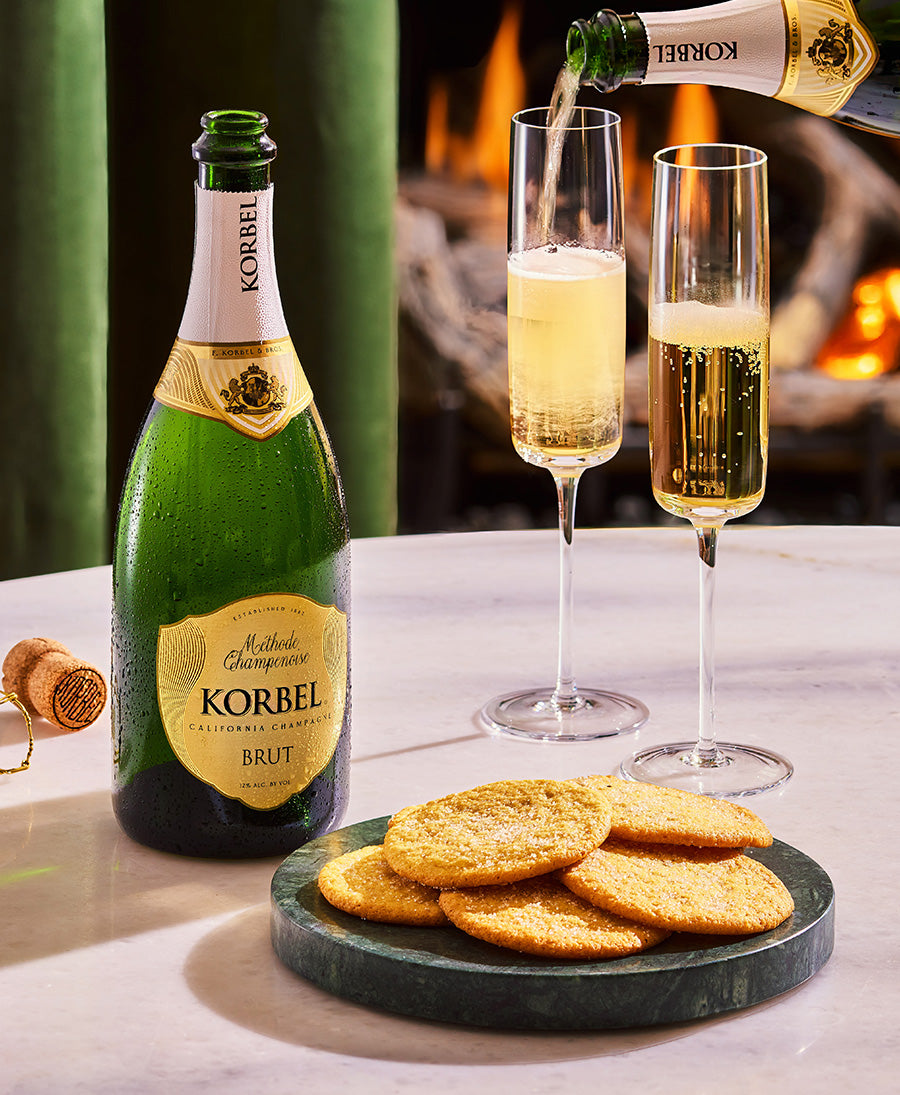 Kelsey Elizabeth Cakes x KORBEL Brown Sugar Cookie