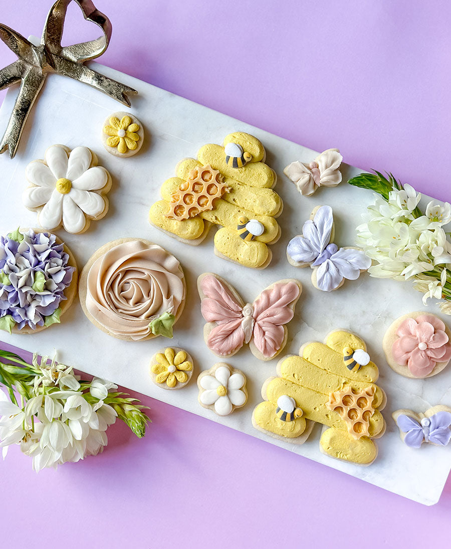 Flower Buttercream Sugar Cookies