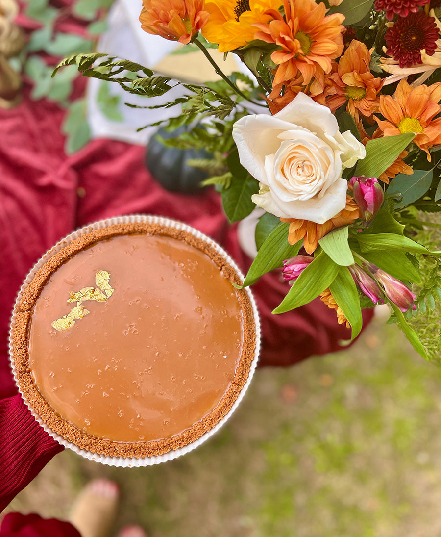 Salted Butterscotch Pie