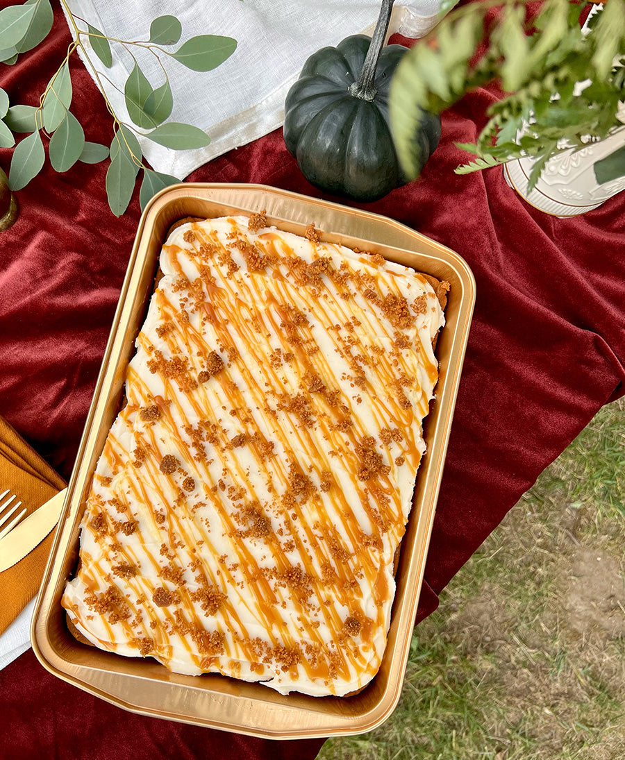 Tray of Pumpkin Bars