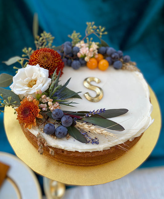 Single Layer Spice Cake