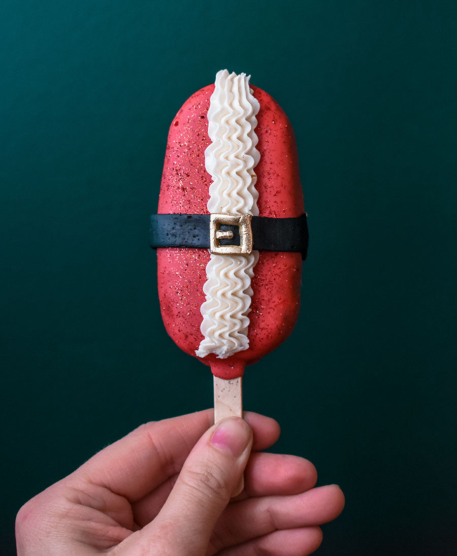 Single Santa Cakesicle
