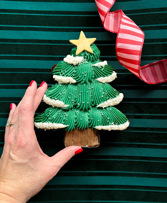Christmas Tree Mini Snack Cake